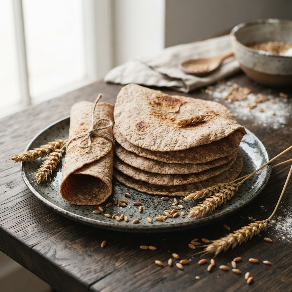 Tortilla gourmet sabor Integral Bendita Espiga